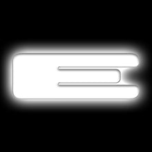 Load image into Gallery viewer, ORACLE Lighting Light Accessories and Wiring ORACLE Lighting Universal Illuminated LED Letter Badges - Matte Wht Surface Finish - E SEE WARRANTY