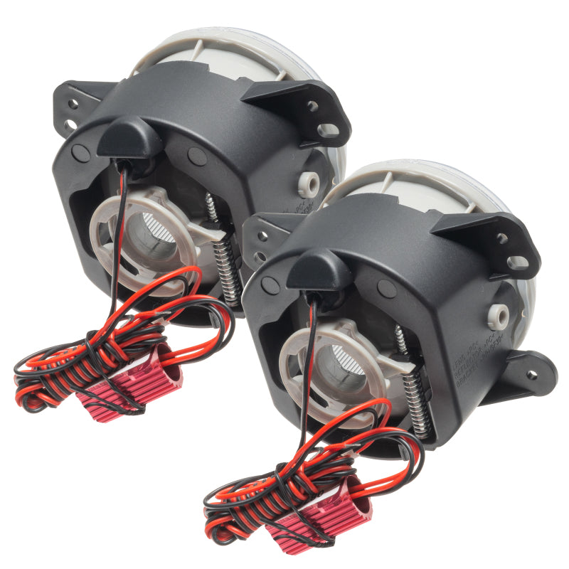 ORACLE Lighting Fog Lights Oracle Lighting 07-09 Jeep Wrangler JK Pre-Assembled LED Halo Fog Lights -Pink