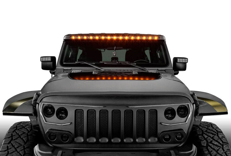 Oracle Jeep Wrangler JL/Gladiator JT Integrated Windshield LED Light Bar System