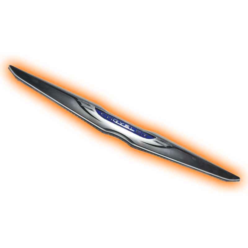 ORACLE Lighting Light Accessories and Wiring Oracle Chrysler Illuminated LED Sleek Wing - Dual Intensity - Amber SEE WARRANTY