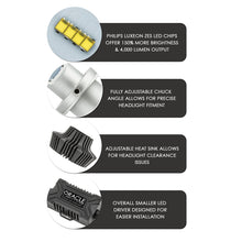 Load image into Gallery viewer, ORACLE Lighting Bulbs Oracle H4 4000 Lumen LED Headlight Bulbs (Pair) - 6000K SEE WARRANTY