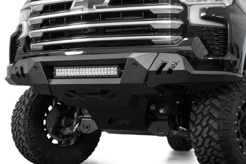 Addictive Desert Designs Bumpers - Steel ADD 2022+ Chevrolet Silverado 1500 Black Label Front Bumper