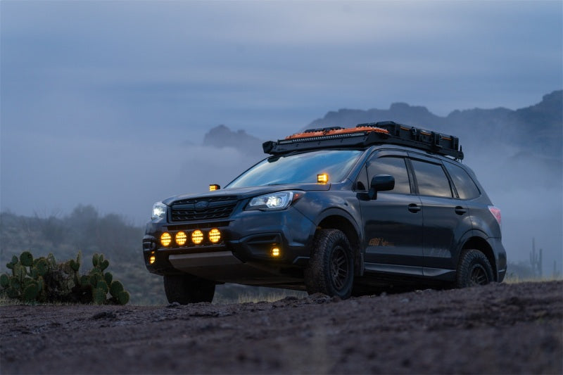 Rigid Industries Light Bars & Cubes Rigid Industries D-SS Spot w/ Amber PRO Lens (Pair)