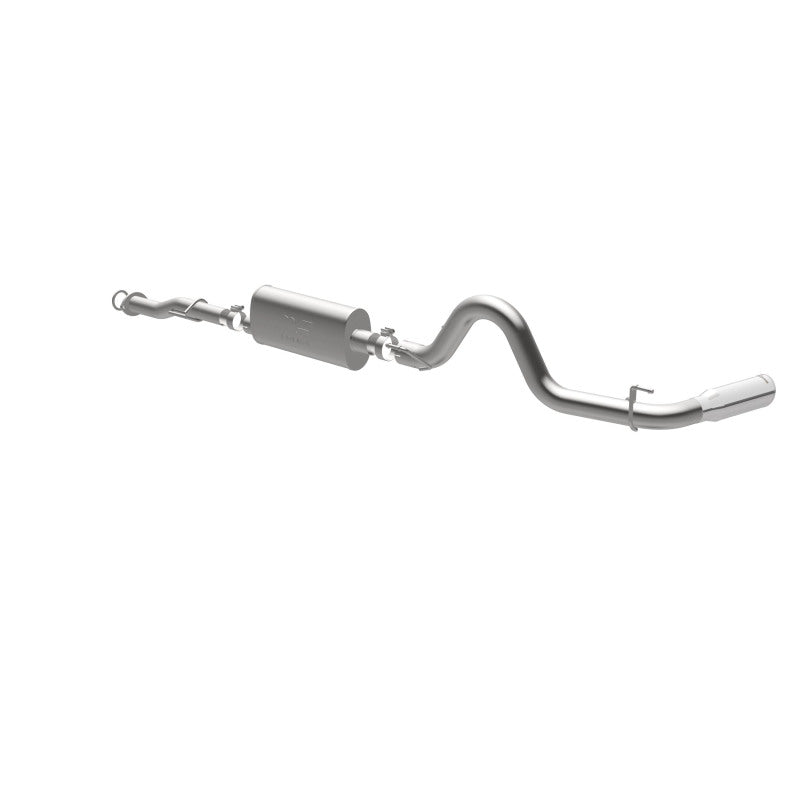 Magnaflow Catback MagnaFlow Cat-Back 2016 Toyota Tacoma 3.5L V6 SS 3in Single Pass Side Exit Rear 4in Tip