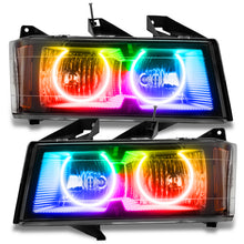 Load image into Gallery viewer, ORACLE Lighting Headlights Oracle 04-12 Chevrolet Colorado SMD HL - ColorSHIFT w/ Simple Controller SEE WARRANTY