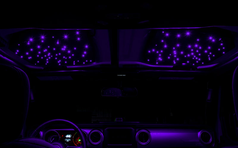 ORACLE Lighting Interior Lighting Oracle StarLINER Fiber Optic Hardtop Headliner for Wrangler JL/Gladiator JT ColorSHIFT SEE WARRANTY