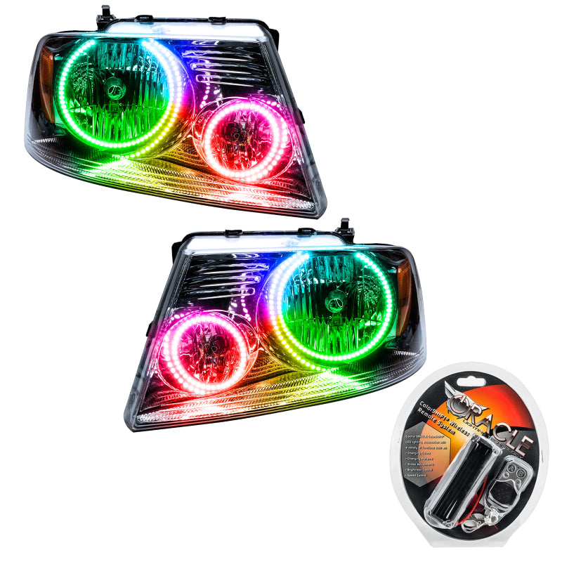 ORACLE Lighting Headlights Oracle 05-08 Ford F-150 SMD HL - ColorSHIFT SEE WARRANTY
