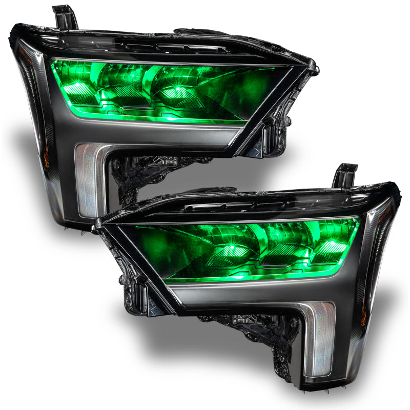 ORACLE Lighting Headlights Oracle 2022+ Toyota Tundra ColorSHIFT RGB Demon Eye Headlight Upgrade Kit
