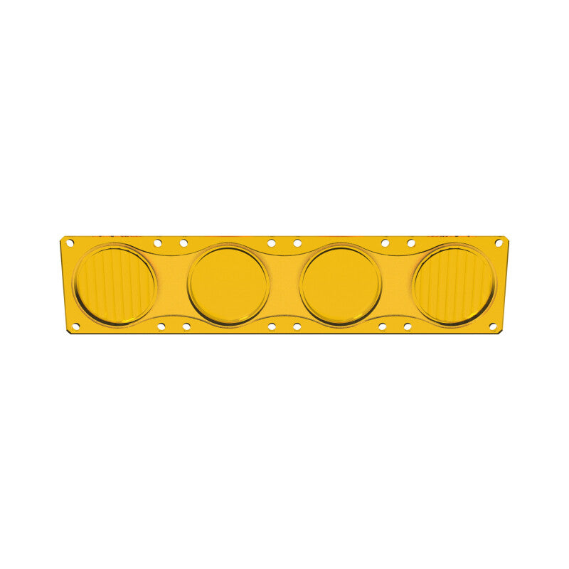 KC HiLiTES Light Bars & Cubes KC HiLiTES FLEX ERA LED Performance Yellow Combo Lens for Light Bars