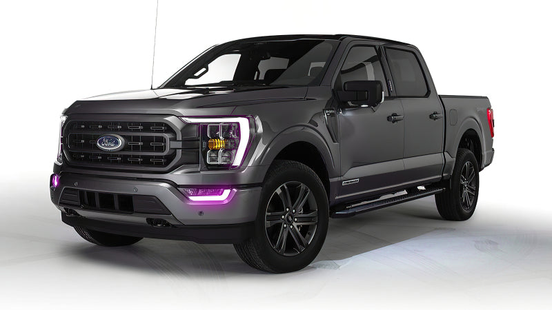 ORACLE Lighting Headlights Oracle 21-22 Ford F-150 ColorSHIFT RGB+W Fog Light DRL Upgrade Kit w/ No Controller SEE WARRANTY