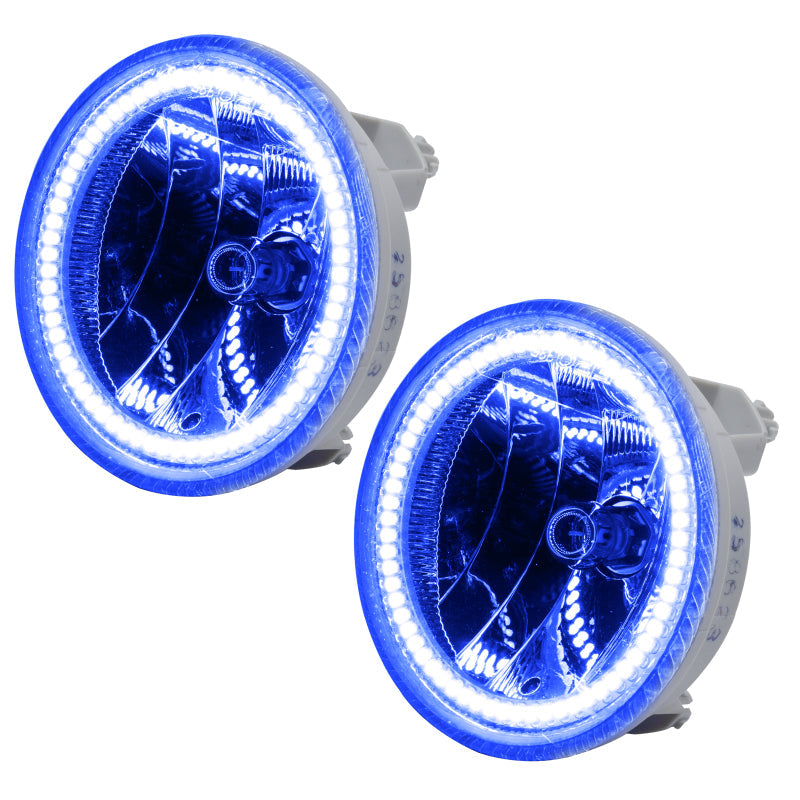 ORACLE Lighting Fog Lights Oracle Lighting 07-13 Chevrolet Avalanche Pre-Assembled LED Halo Fog Lights -Blue SEE WARRANTY
