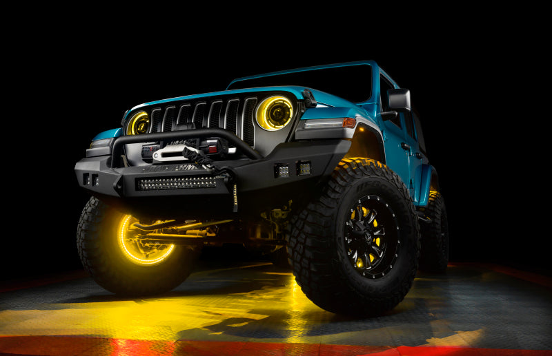 ORACLE Lighting Light Bars & Cubes Oracle Bluetooth + RF Underbody Rock Light Kit - 4 PCS - ColorSHIFT SEE WARRANTY