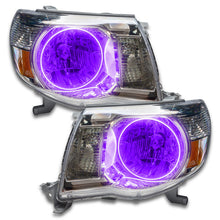 Load image into Gallery viewer, ORACLE Lighting Headlights Oracle 05-11 Toyota Tacoma SMD HL - ColorSHIFT w/ BC1 Controller