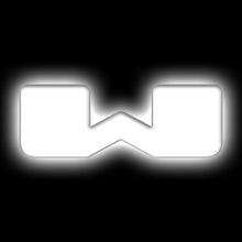 Load image into Gallery viewer, ORACLE Lighting Light Accessories and Wiring ORACLE Lighting Universal Illuminated LED Letter Badges - Matte Wht Surface Finish - W SEE WARRANTY