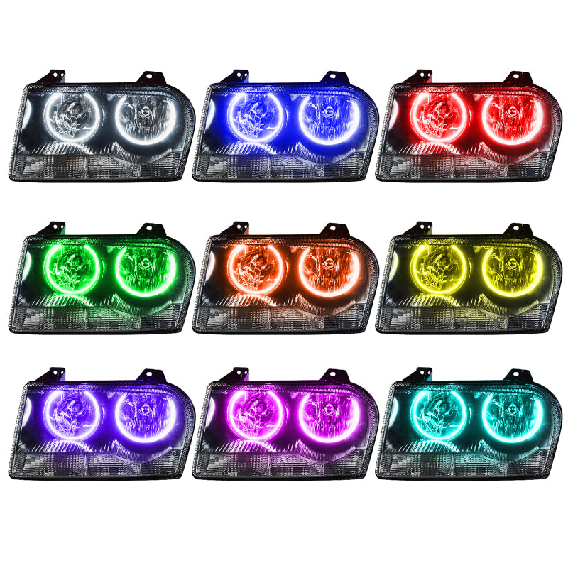 ORACLE Lighting Headlights Oracle 05-10 Chrysler 300 V6 SMD HL - ColorSHIFT SEE WARRANTY