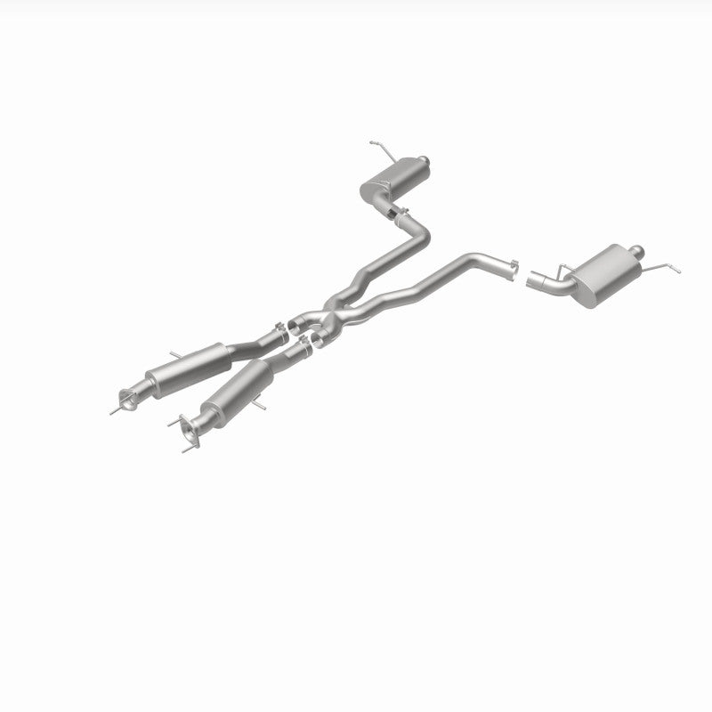 Magnaflow Catback MagnaFlow 12 Jeep Grand Cherokee V8 6.4L Dual Split Rear Exit Stainless Cat Back Performance Exhaust