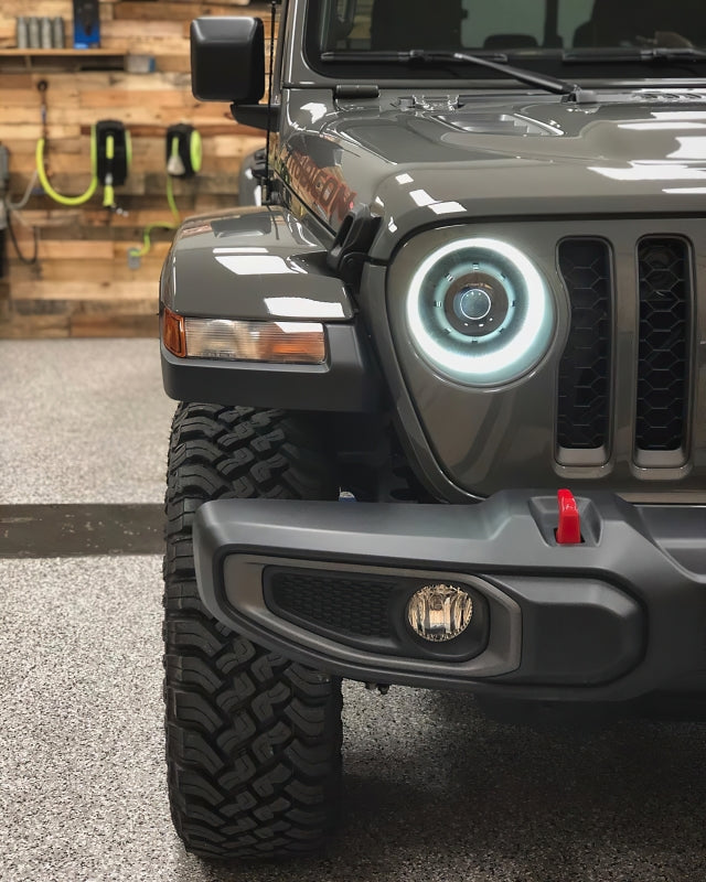 ORACLE Lighting Headlights Oracle Jeep JL/Gladiator JT Oculus Bi-LED Projector Headlights - Amber/White Switchback SEE WARRANTY