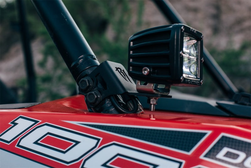 Rigid Industries Light Mounts Rigid Industries 2014-2015 Polaris RZR XP1000 Single A Pillar D/DXL/SR-M/SR-Q-Series Mount Bracket