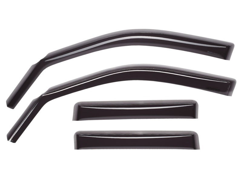 WeatherTech Wind Deflectors WeatherTech 22-24 Toyota Tundra CrewMax Front&Rear Side Window Deflectors - Dark Tint