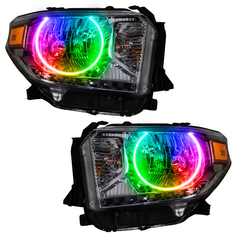 ORACLE Lighting Headlights Oracle 14-17 Toyota Tundra SMD HL - ColorSHIFT w/ 2.0 Controller SEE WARRANTY