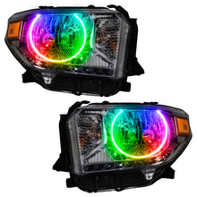 Load image into Gallery viewer, ORACLE Lighting Headlights Oracle 14-17 Toyota Tundra SMD HL - ColorSHIFT w/ 2.0 Controller SEE WARRANTY