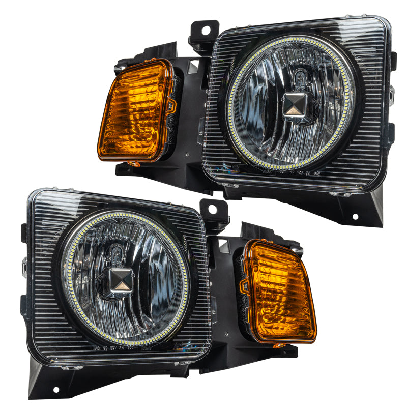 ORACLE Lighting Headlights Oracle 06-10 Hummer H3 SMD HL (Combo) - ColorSHIFT w/o Controller SEE WARRANTY