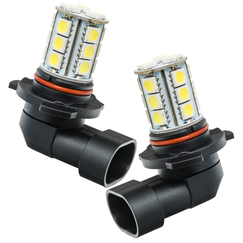 ORACLE Lighting Bulbs Oracle 9005 18 LED Bulbs (Pair) - White SEE WARRANTY
