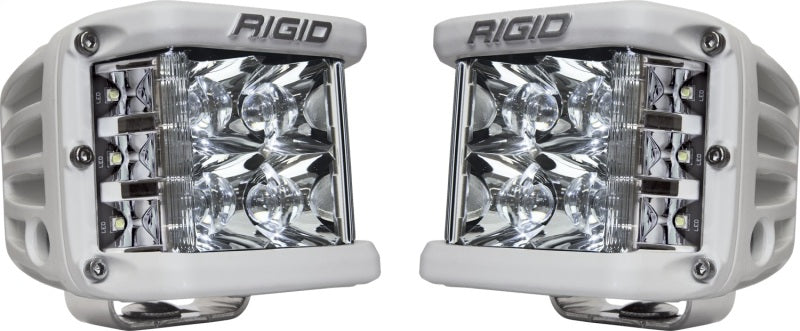 Rigid Industries Light Bars & Cubes Rigid Industries D-SS - Spot - Set of 2 - White Housing