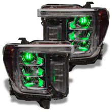 Load image into Gallery viewer, ORACLE Lighting Headlights Oracle 19-21 Silverado/Sierra 1500 RGB Demon Eye Headlight Kit - w/o Controller SEE WARRANTY