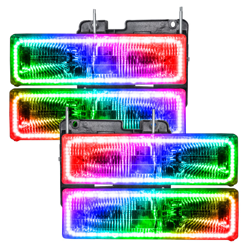 ORACLE Lighting Headlights Oracle 88-02 Chevrolet C10 SMD HL - ColorSHIFT w/o Controller SEE WARRANTY