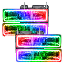 Load image into Gallery viewer, ORACLE Lighting Headlights Oracle 92-99 GMC Yukon SMD HL - ColorSHIFT w/o Controller SEE WARRANTY