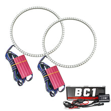 Load image into Gallery viewer, ORACLE Lighting Fog Lights Oracle Jeep Wrangler JL/JT LED Surface Mount Headlight Halo Kit - w/ BC1 Controller SEE WARRANTY