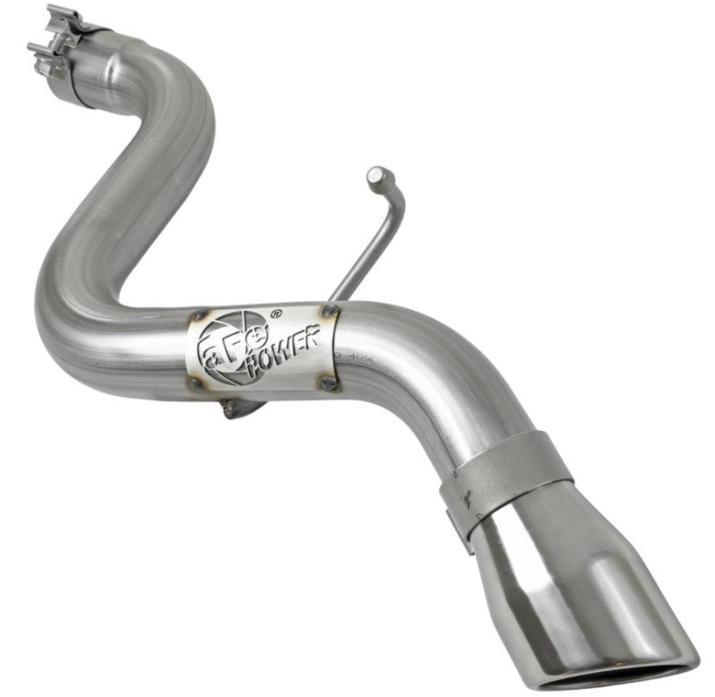 aFe Axle Back aFe MACH Force-Xp Axle-Back Exhaust System w/Polished Tip 18-20 Jeep Wrangler L4-2.0T / V6-3.6L