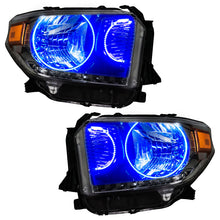 Load image into Gallery viewer, ORACLE Lighting Headlights Oracle 14-17 Toyota Tundra SMD HL - Dual Halo Kit - ColorSHIFT w/ BC1 Controller