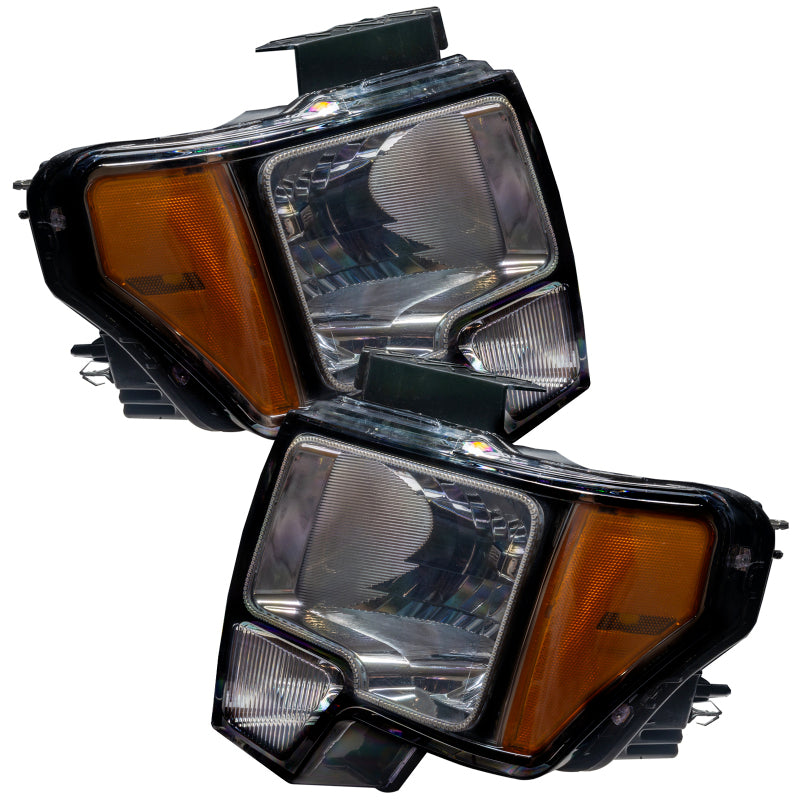 ORACLE Lighting Headlights Oracle 09-14 Ford F-150 LED HL - Black - ColorSHIFT w/ 2.0 Controller SEE WARRANTY
