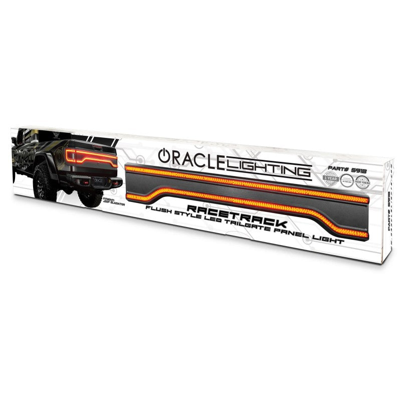 ORACLE Lighting Light Tailgate Bar Oracle 20-23 Jeep Gladiator Racetrack Style LED Tail Gate Light - Tinted
