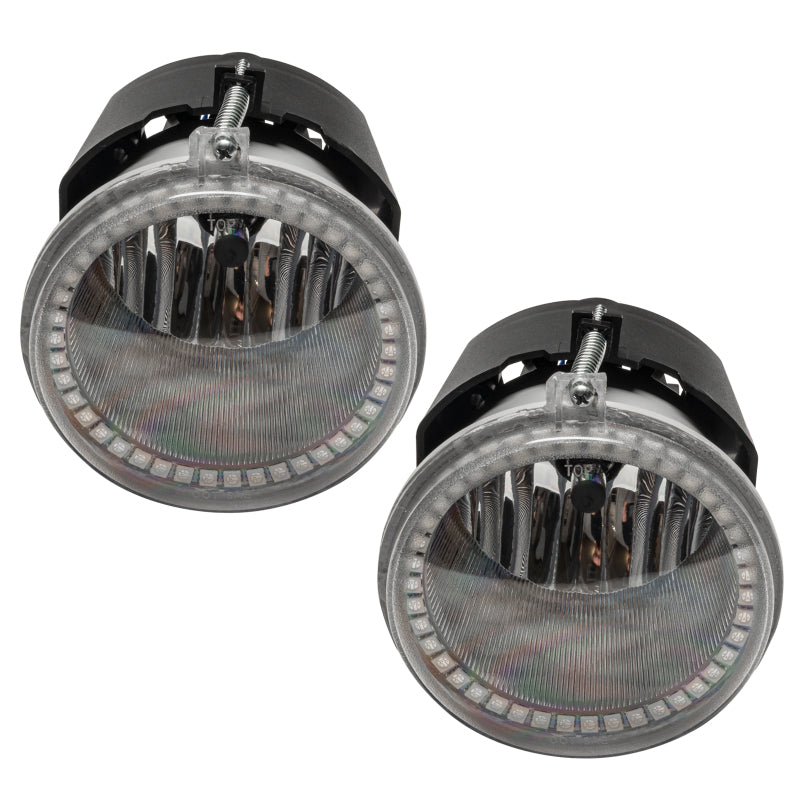 ORACLE Lighting Fog Lights Oracle Jeep Grand Cherokee 05-10 Pre-Assembled Fog Halo Kit - Blue SEE WARRANTY