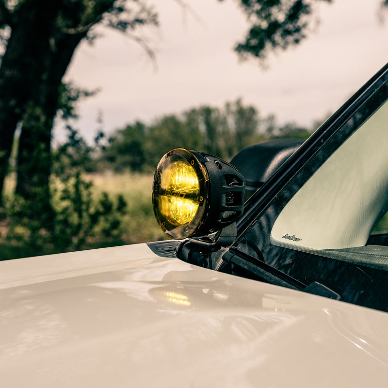 Rigid Industries Light Mounts Rigid Industries 2021 Ford Bronco A-Pillar Light Mount Kit (Incl. 4In 360-Series Drive)