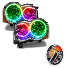 Load image into Gallery viewer, ORACLE Lighting Headlights Oracle 08-10 Jeep Grand Cherokee SMD HL - HID - ColorSHIFT SEE WARRANTY