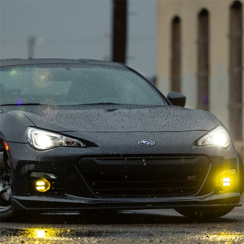 Rigid Industries Light Bars & Cubes Rigid Industries 360-Series 4in LED SAE J583 Fog Light - Selective Yellow (Pair)