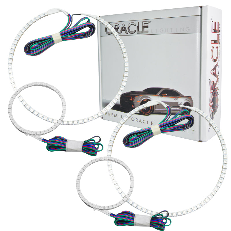 ORACLE Lighting Headlights Oracle Ford Explorer 02-05 Halo Kit - ColorSHIFT w/ Simple Controller SEE WARRANTY