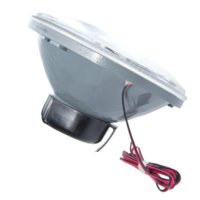 ORACLE Lighting Headlights Oracle Pre-Installed Lights 7 IN. Sealed Beam - Red Halo SEE WARRANTY