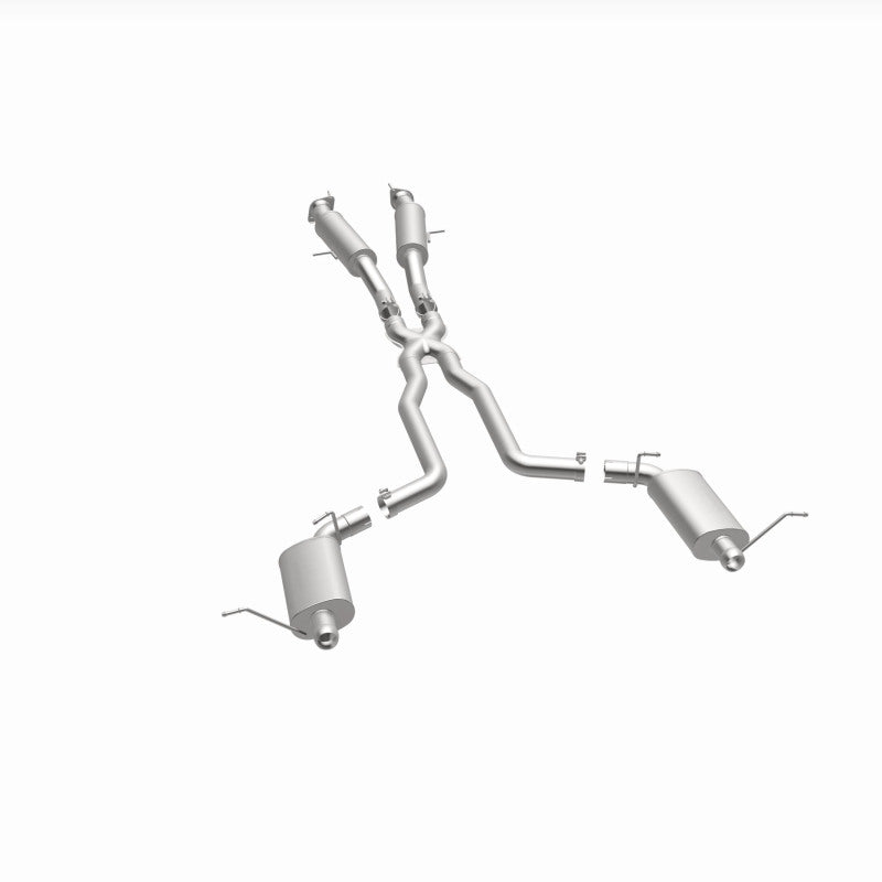 Magnaflow Catback MagnaFlow 12 Jeep Grand Cherokee V8 6.4L Dual Split Rear Exit Stainless Cat Back Performance Exhaust