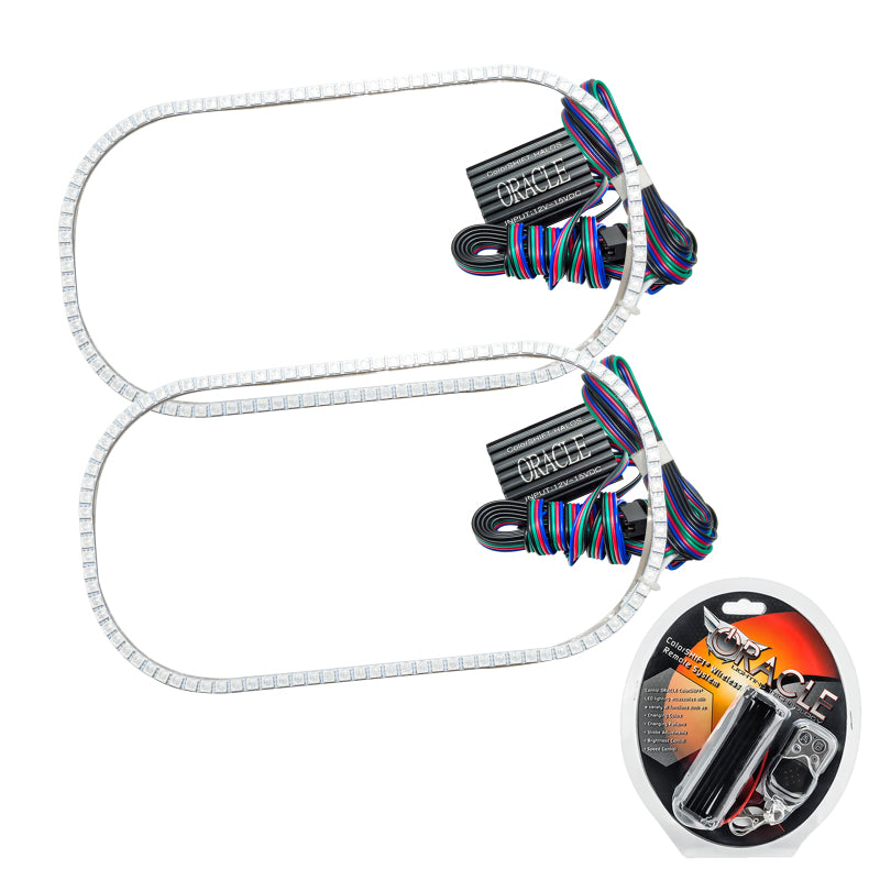 ORACLE Lighting Headlights Oracle Ford F250 99-04 Halo Kit - ColorSHIFT SEE WARRANTY