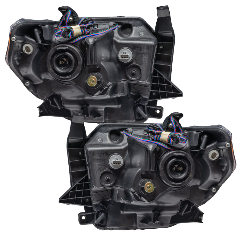 ORACLE Lighting Headlights Oracle 14-17 Toyota Tundra SMD HL - ColorSHIFT w/ BC1 Controller