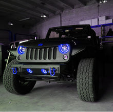 Load image into Gallery viewer, ORACLE Lighting Headlights Oracle 7in High Powered LED Headlights - Black Bezel - Dynamic - Dynamic SEE WARRANTY