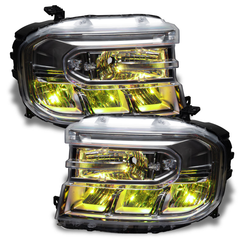 ORACLE Lighting Headlights Oracle 2022 Ford Maverick RGB Headlight Demon Eye Kit - ColorSHIFT w/RF Controller SEE WARRANTY