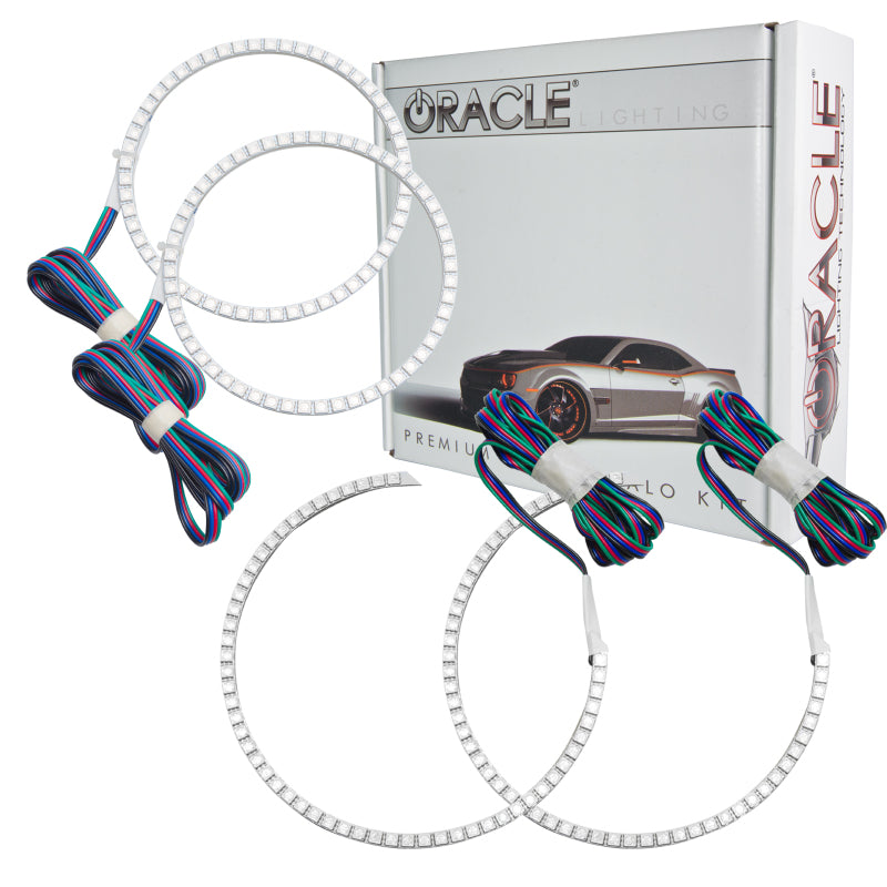 ORACLE Lighting Headlights Oracle Land Rover/Range Rover Sport 10-13 Halo Kit - ColorSHIFT w/ 2.0 Controller SEE WARRANTY