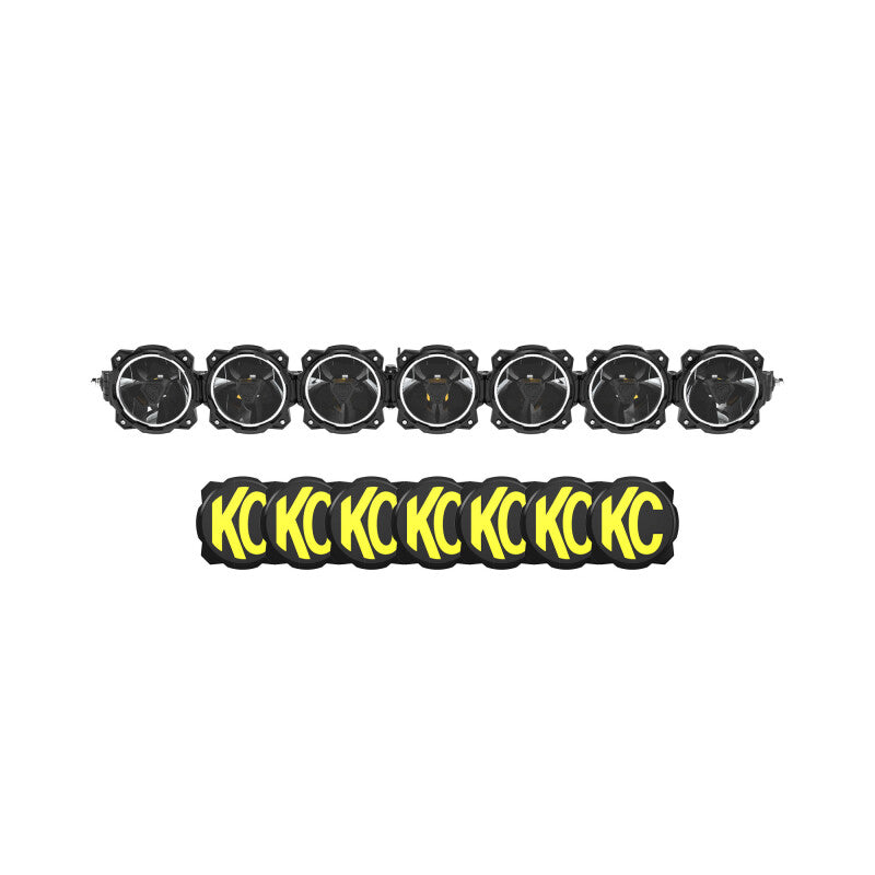 KC HiLiTES Light Bars & Cubes KC HiLiTES Gravity Titan LED Light Bar for 17-23 Cam-Am X3 Overhead - 45in. (7-Light)