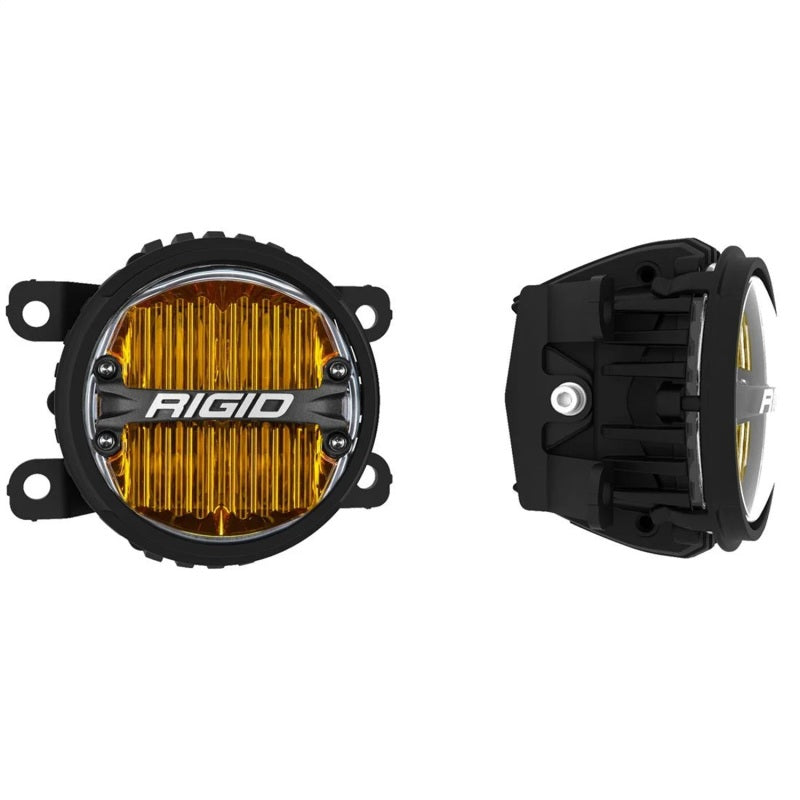 Rigid Industries Light Bars & Cubes Rigid Industries 12-18 Subaru BRZ / 12+ WRX STI s360-Series 4in LED SAE J583 Fog Light kit - Yellow
